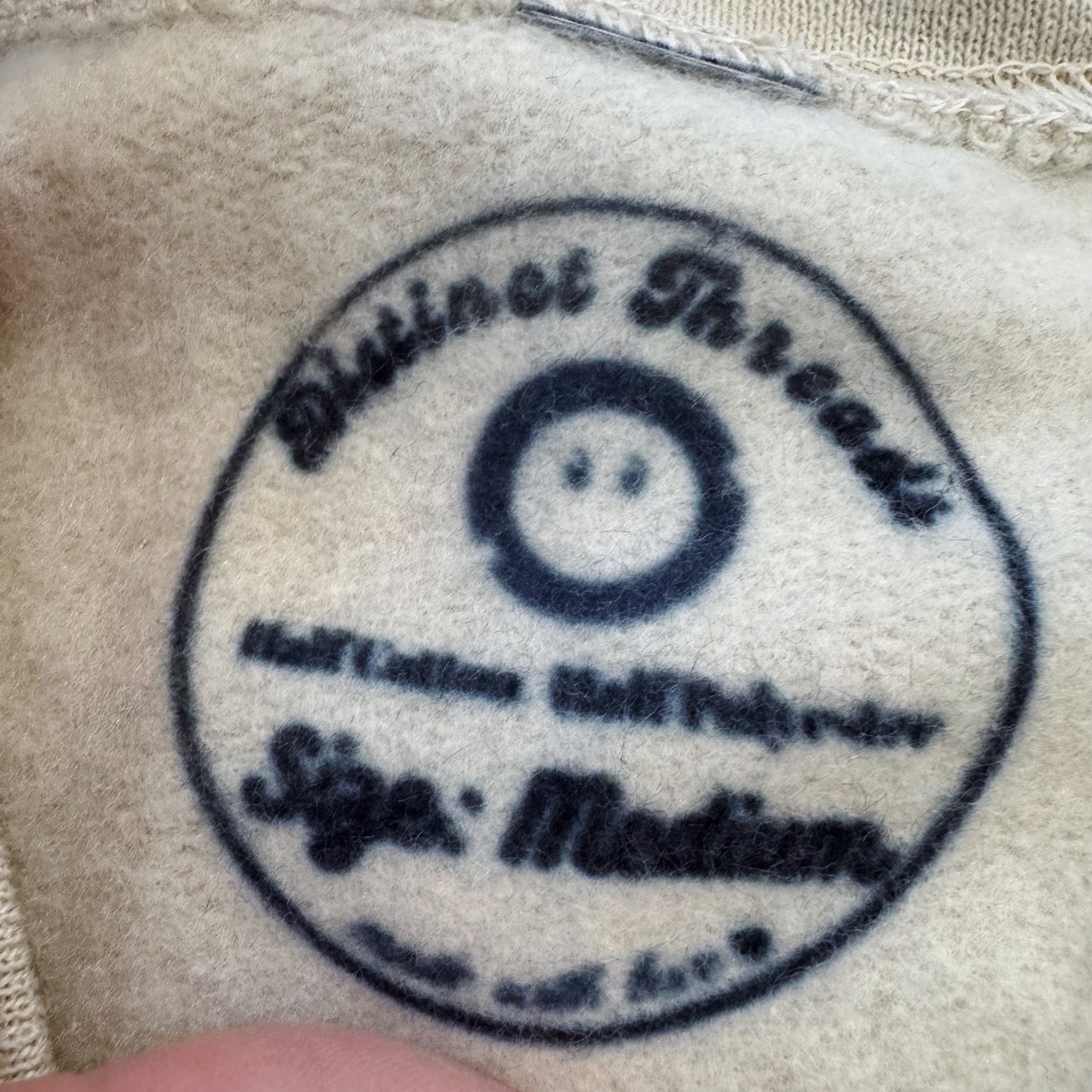 I'd Rather Be Thrifting Duck Ready To Ship Embroidered Crew - Size Medium