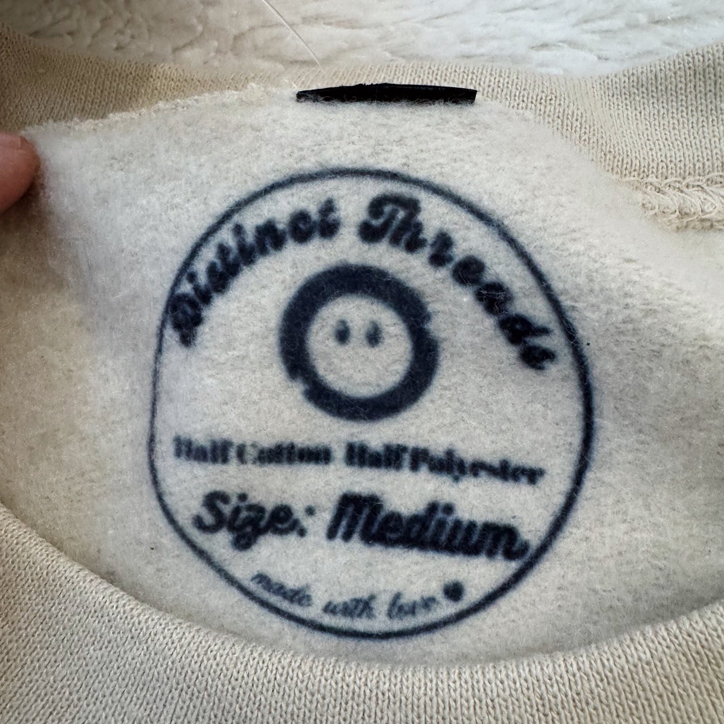 Matcha Latte Social Club Ready To Ship Embroidered Crew - Size Medium