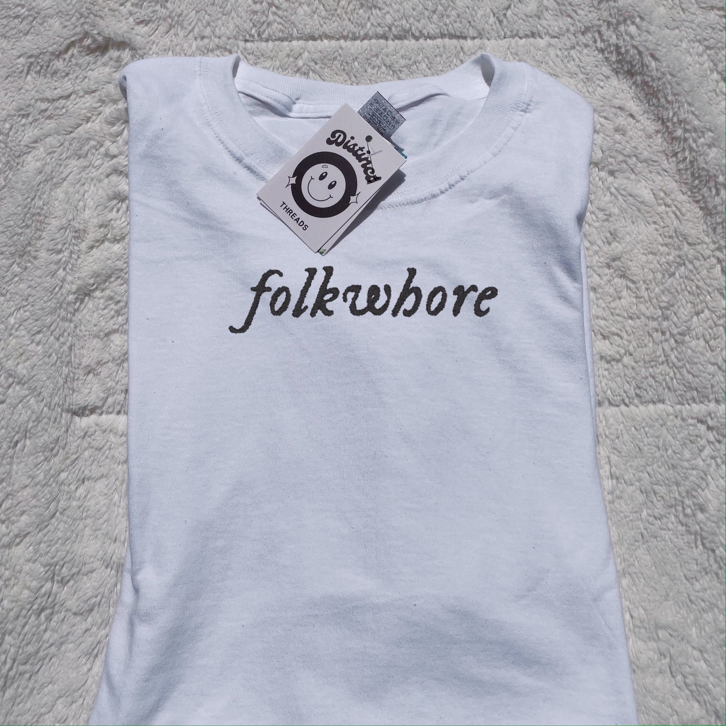 Folklore Taylor Inspired Embroidered T-Shirt