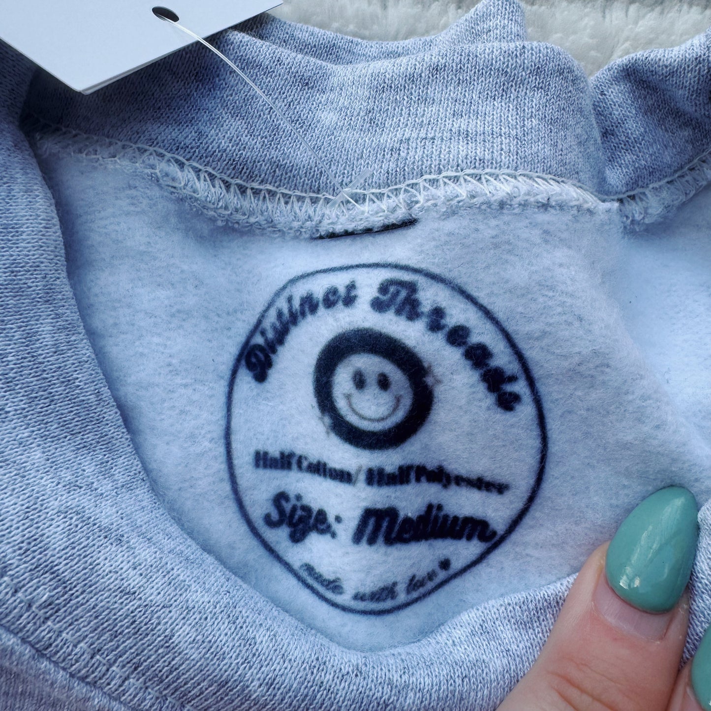 Cat Mom Ready To Ship Embroidered Crew - Size Medium