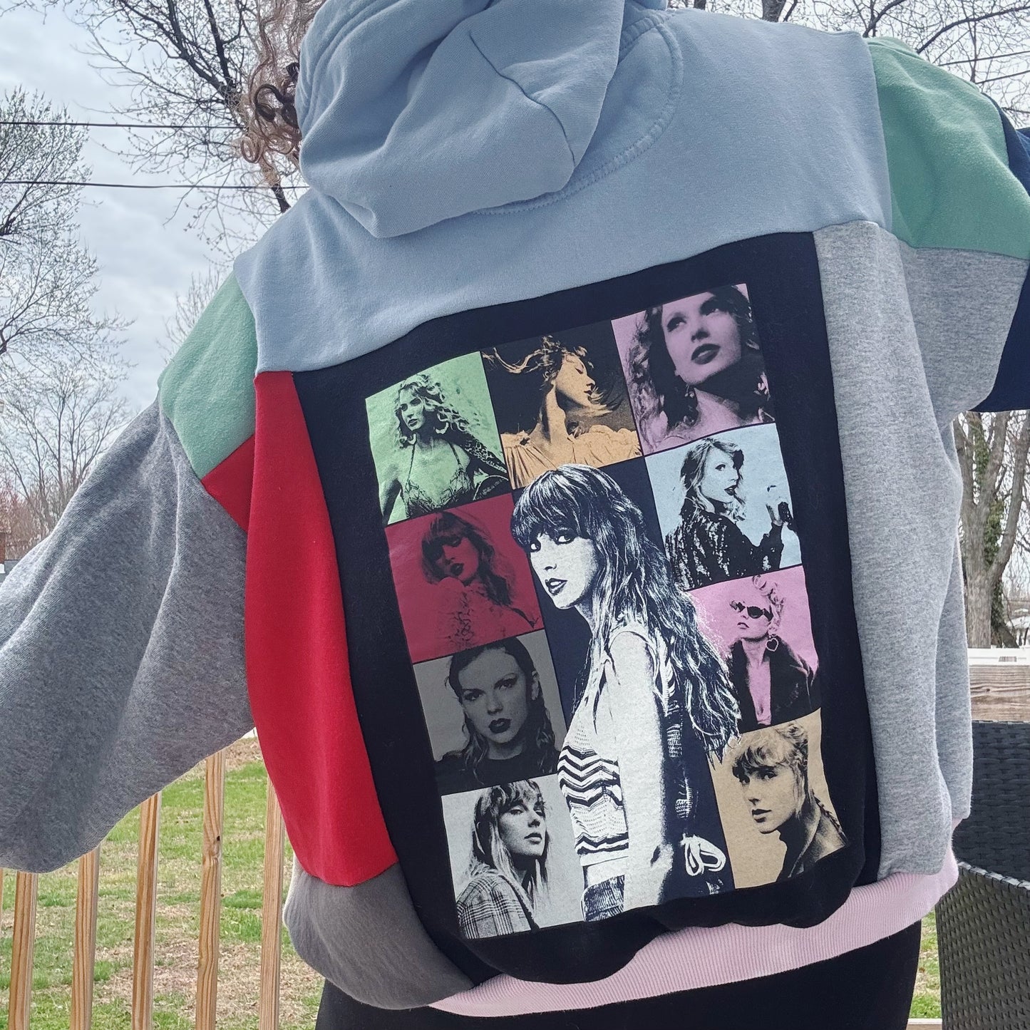 Ultimate Eras Patchwork Hoodie - Size XS-2XL