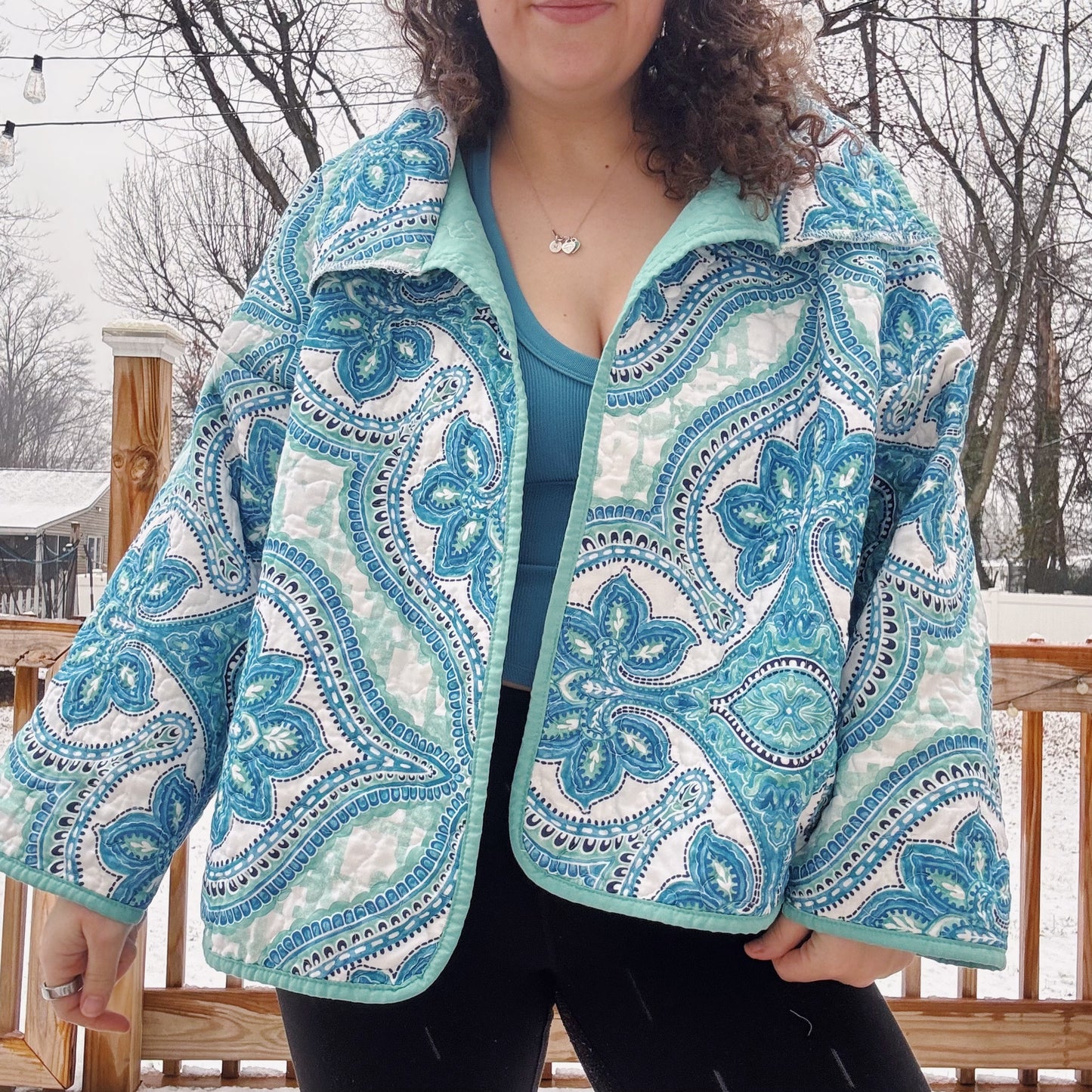 Quilted Dream Reworked Jacket - Size M-2XL