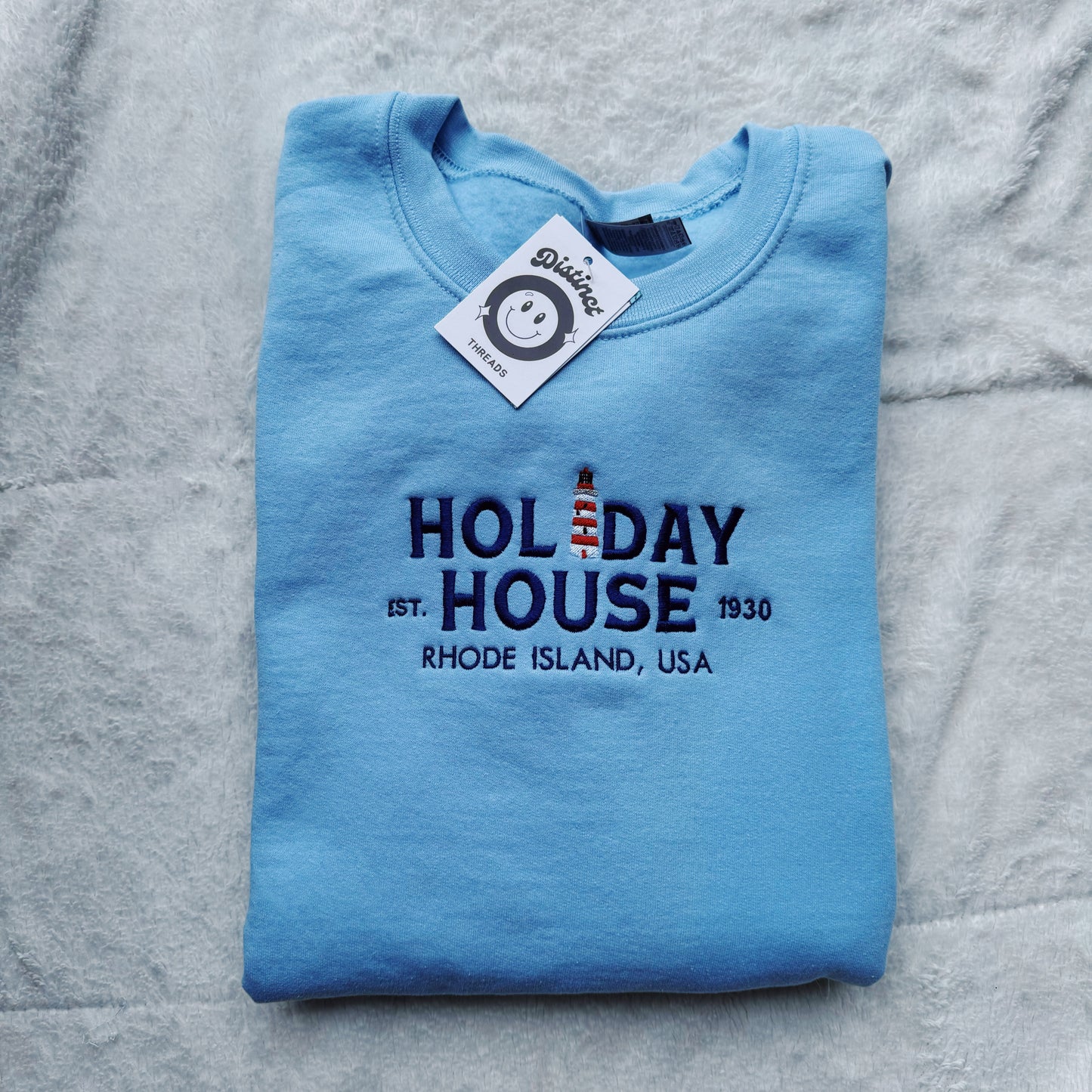 Holiday House Taylor Inspired Embroidered Crewneck Sweatshirt