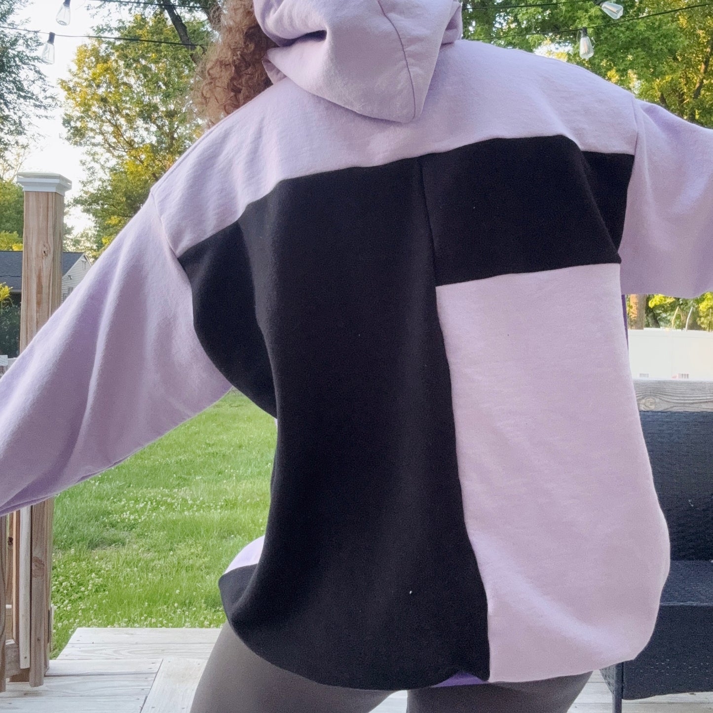 Part-Time Popstar Patchwork Hoodie - Size S-XL