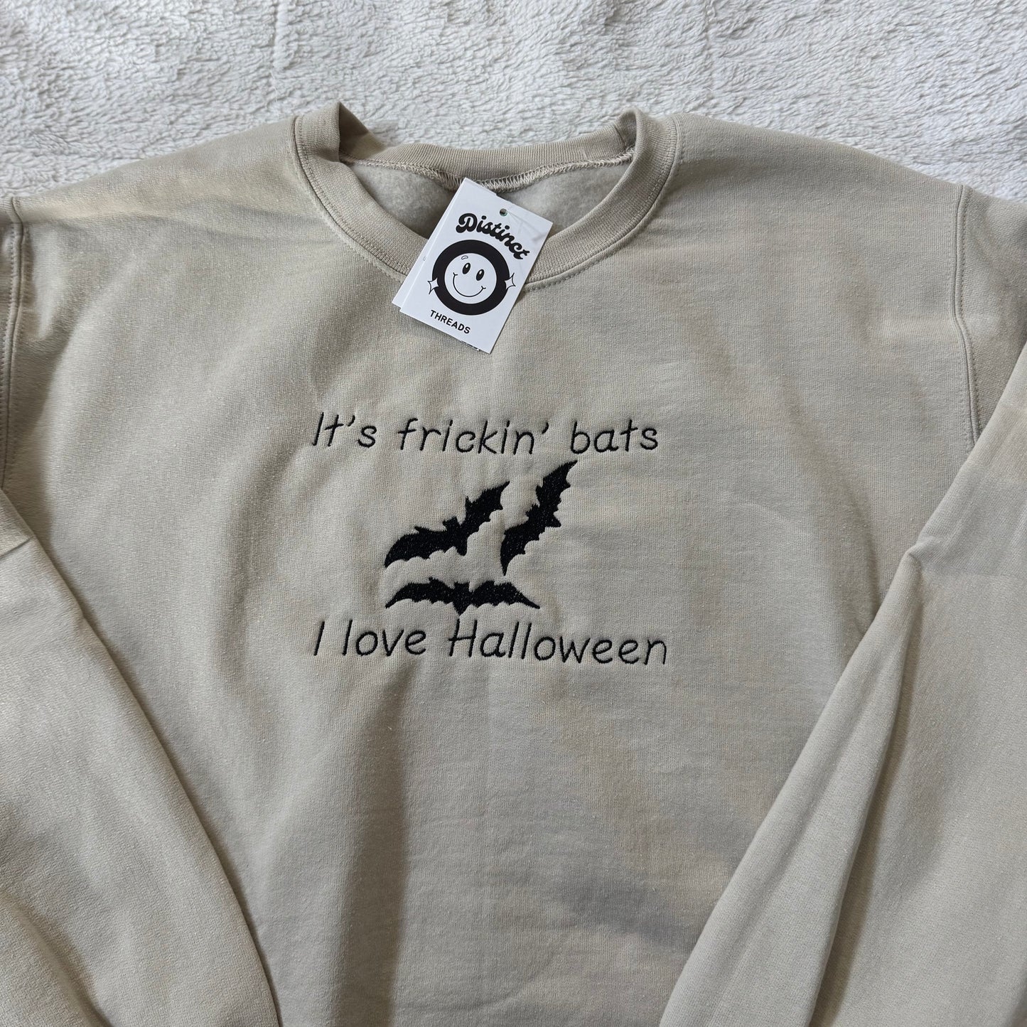 It's Frickin' Bats Ready To Ship Embroidered Crew - Size Small