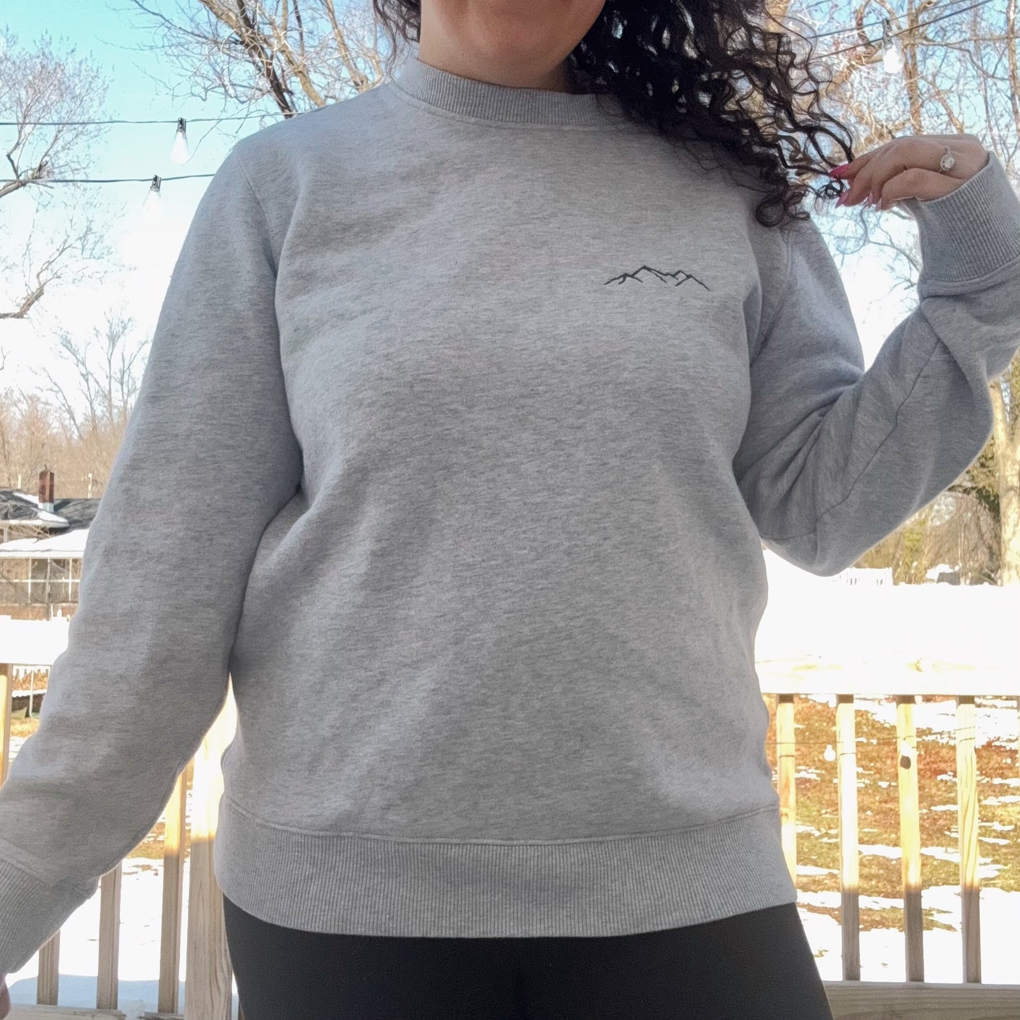 Skiier Tapestry Crew - Size XS-M