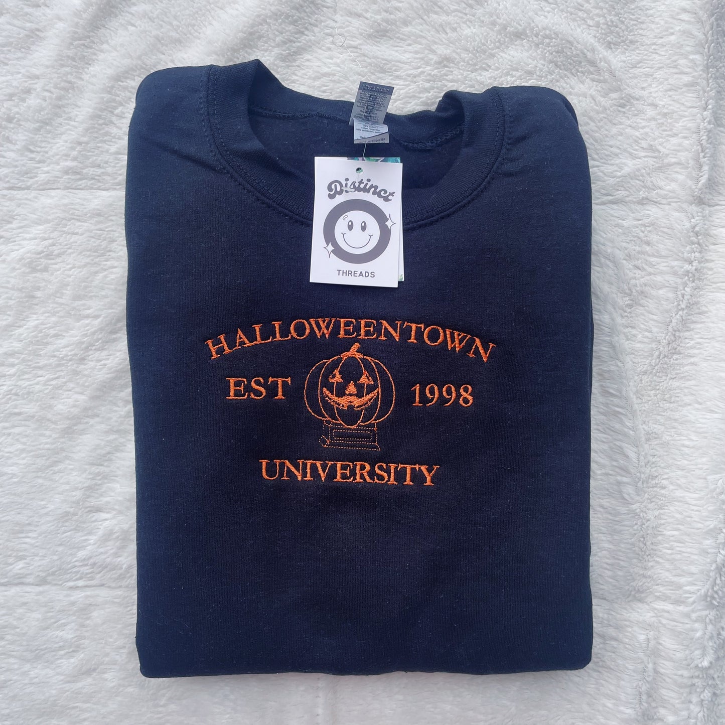 Halloweentown University Embroidered Crewneck Sweatshirt