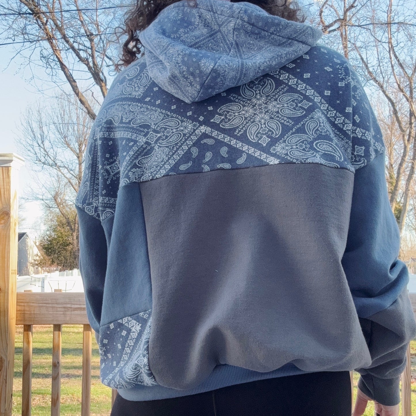 Taylor Patchwork Hoodie - Size XS-2XL