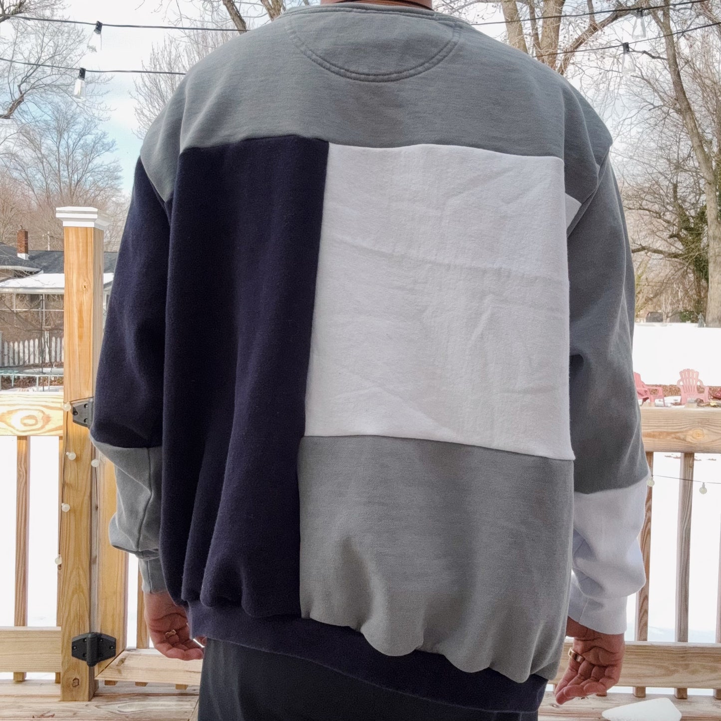Yanks Patchwork Crewneck - Size XS-XL