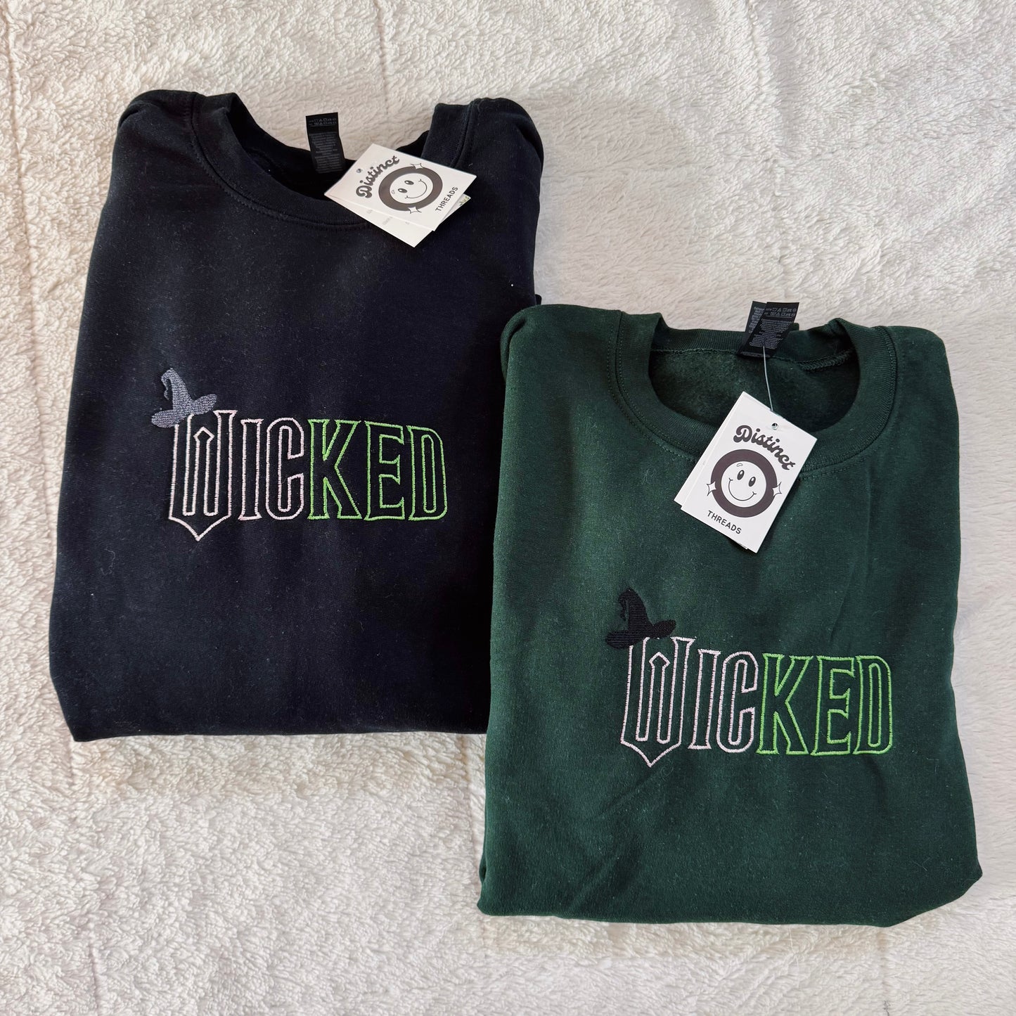 Wicked Inspired Embroidered Crewneck Sweatshirt