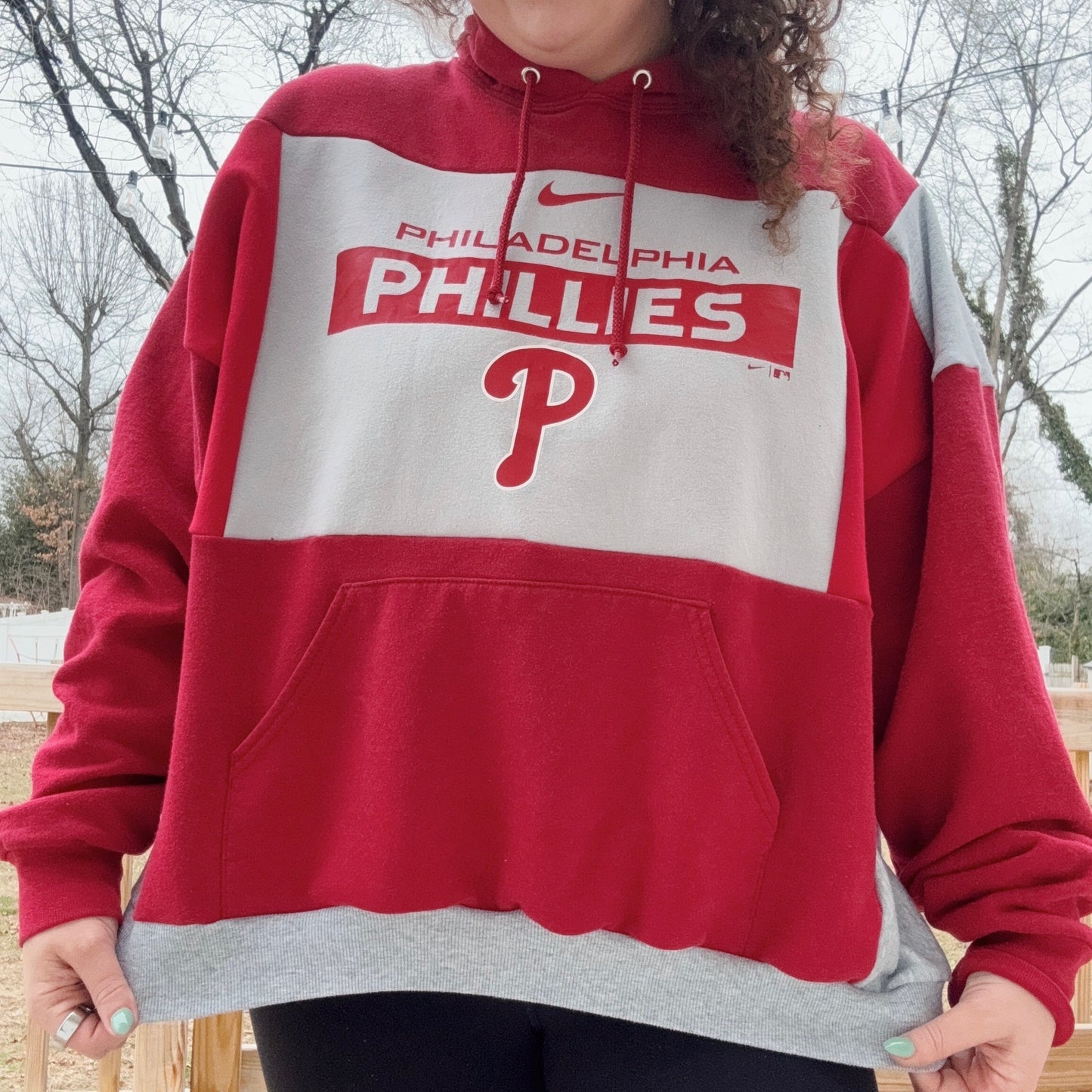 Phils Patchwork Hoodie - Size XS-2XL