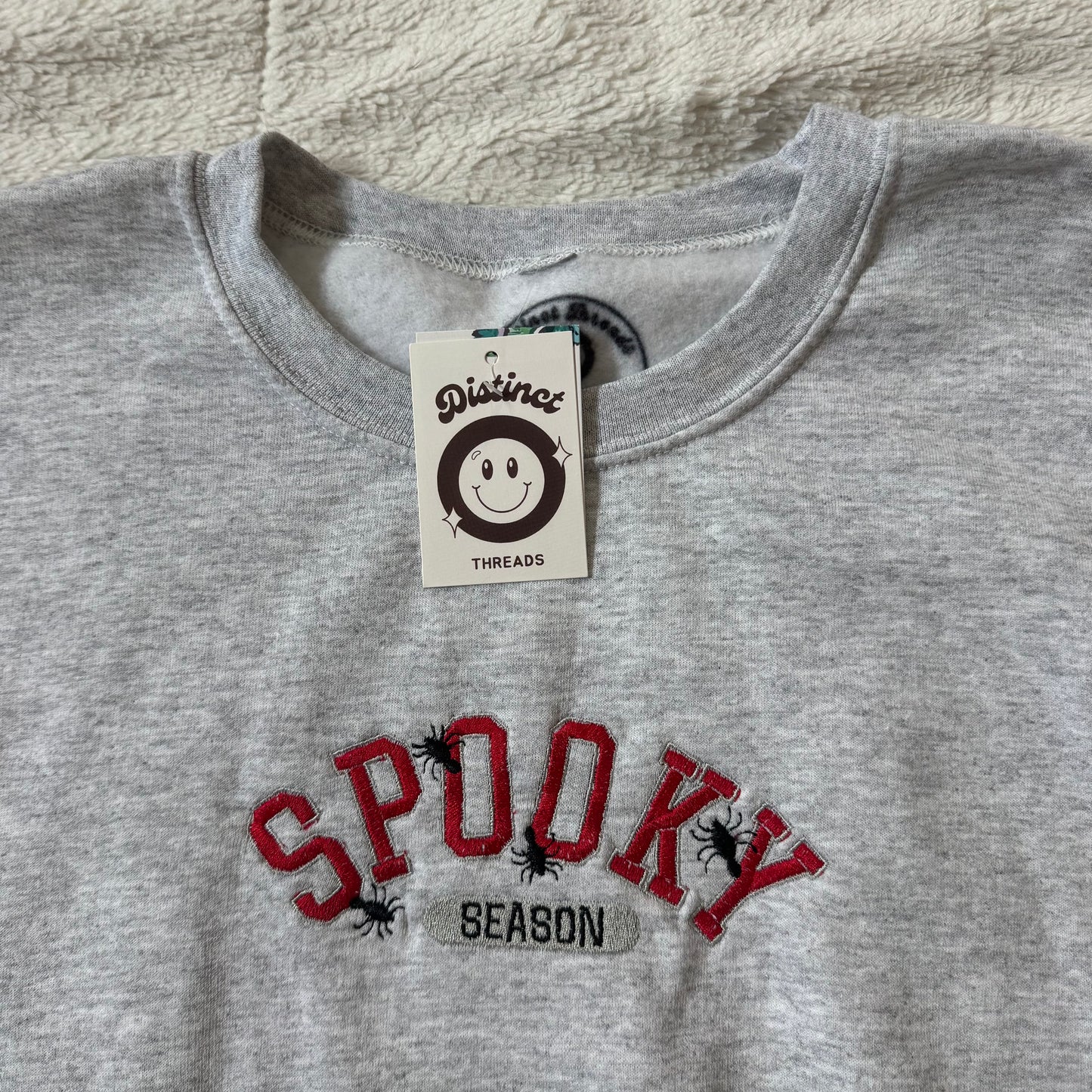 Spooky Sean Ready To Ship Embroidered Crew - Size XL
