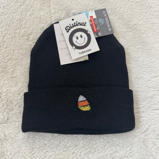 Candy Corn Ready To Ship Embroidered Beanie