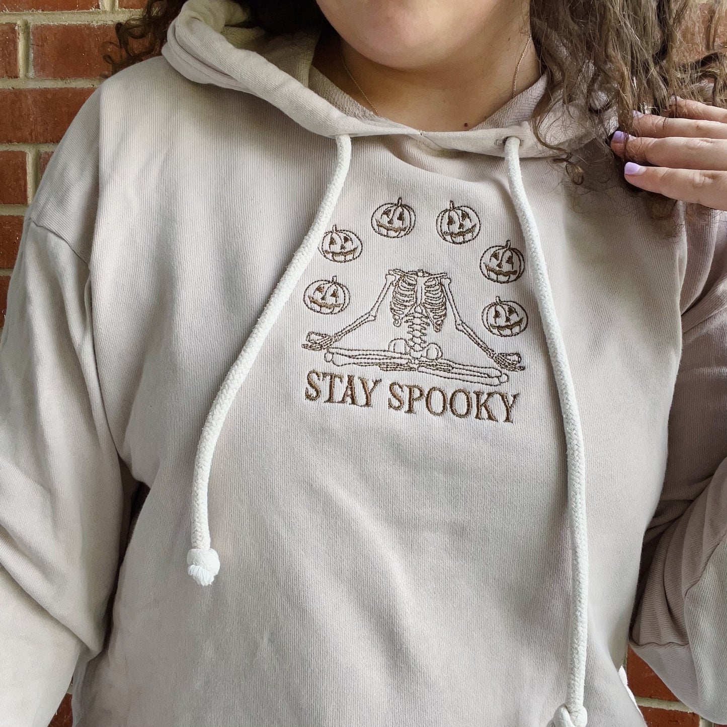 Stay Spooky Universal Threads Embroidered Hoodie - Size Medium