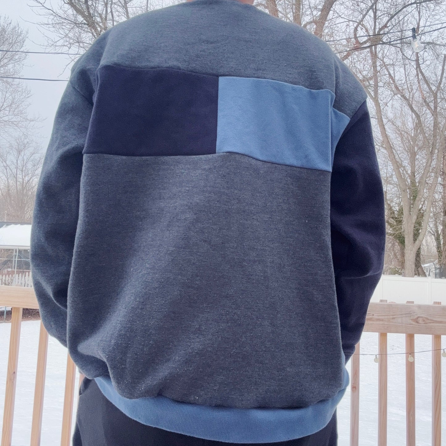 Yanks Patchwork Crewneck - Size S-XL