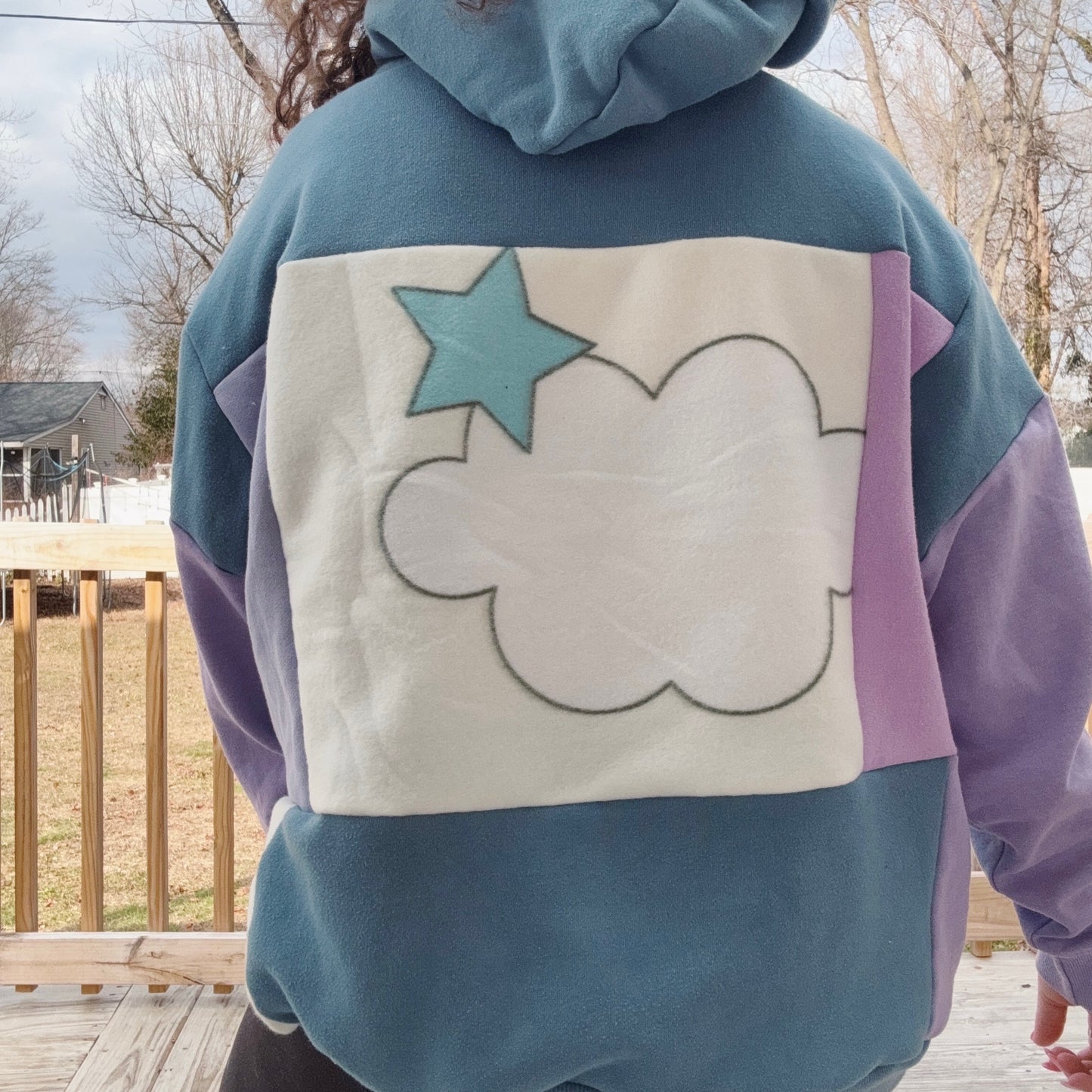 Floyd Patchwork Hoodie - Size XS-XL