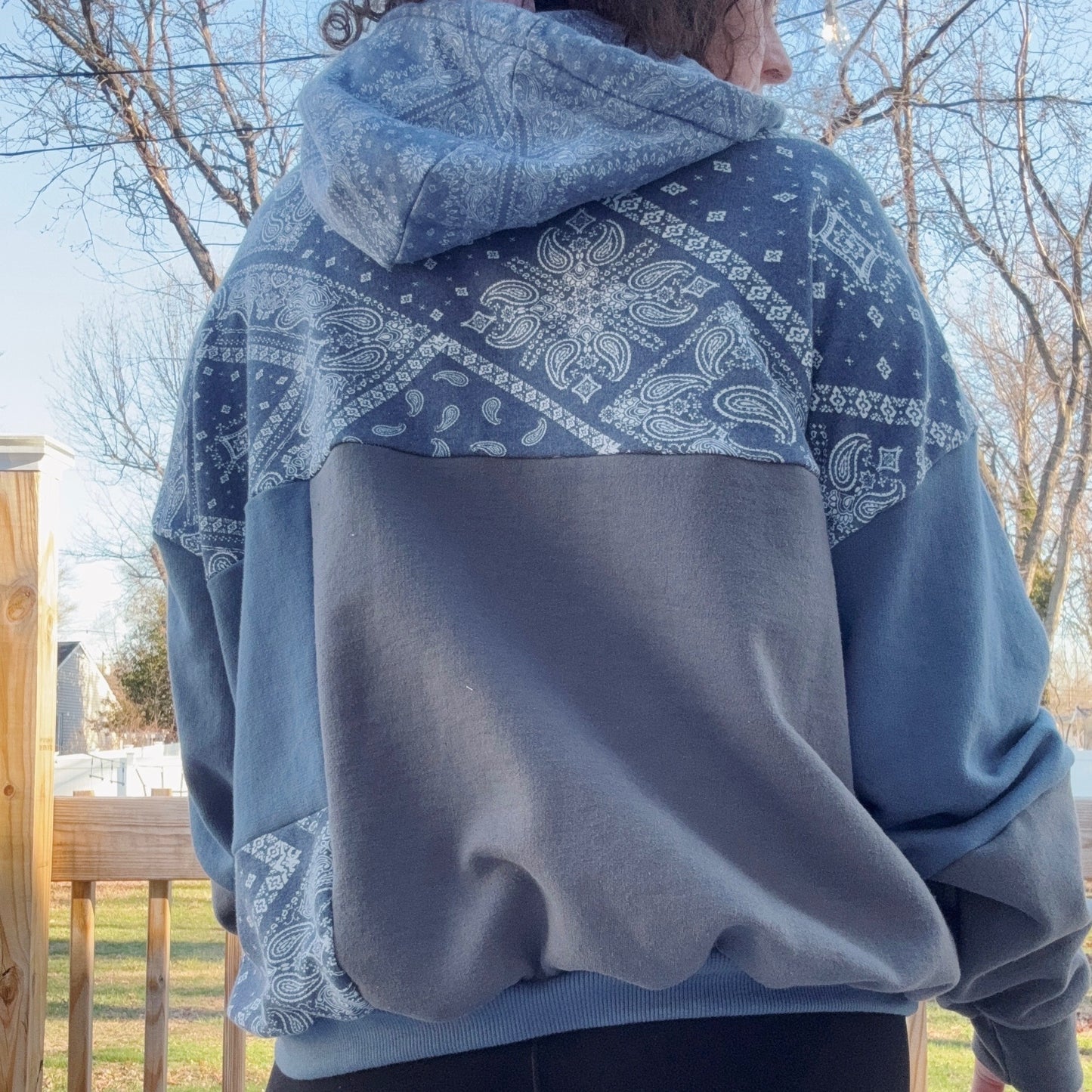 Taylor Patchwork Hoodie - Size XS-2XL