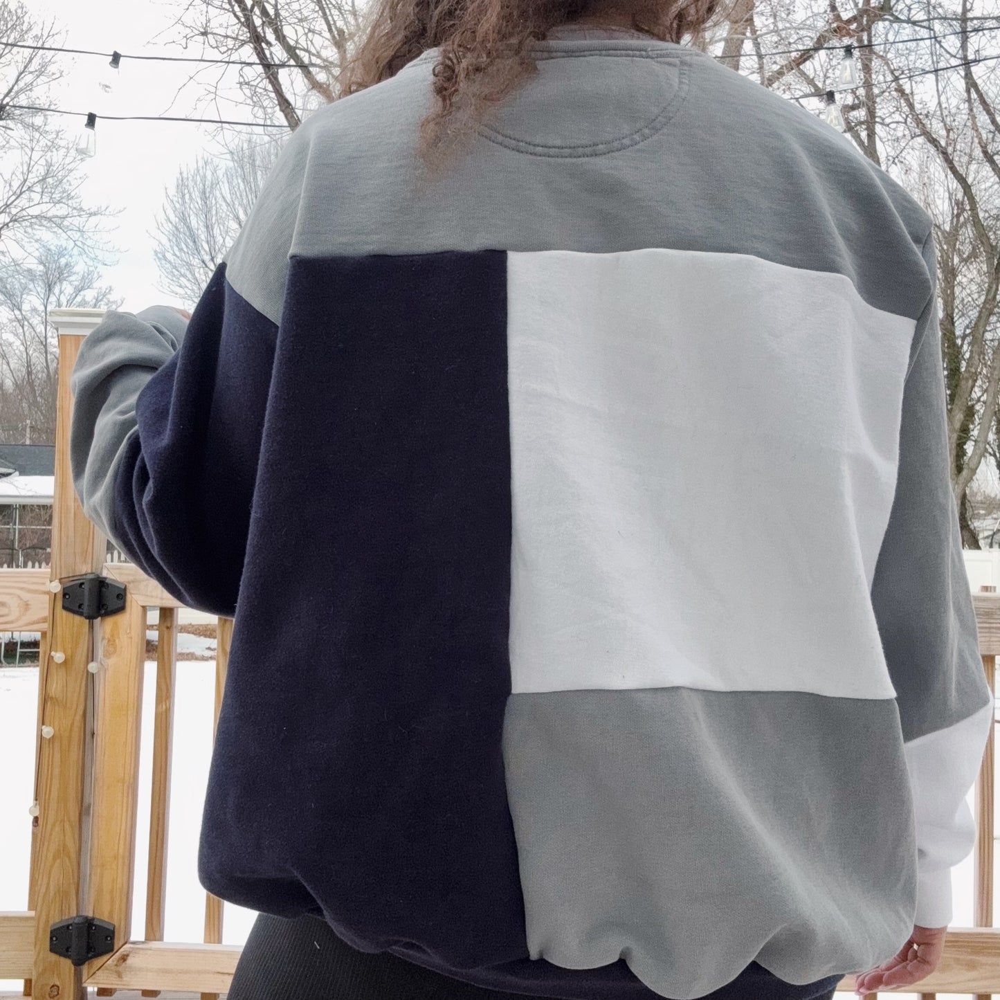 Yanks Patchwork Crewneck - Size XS-XL
