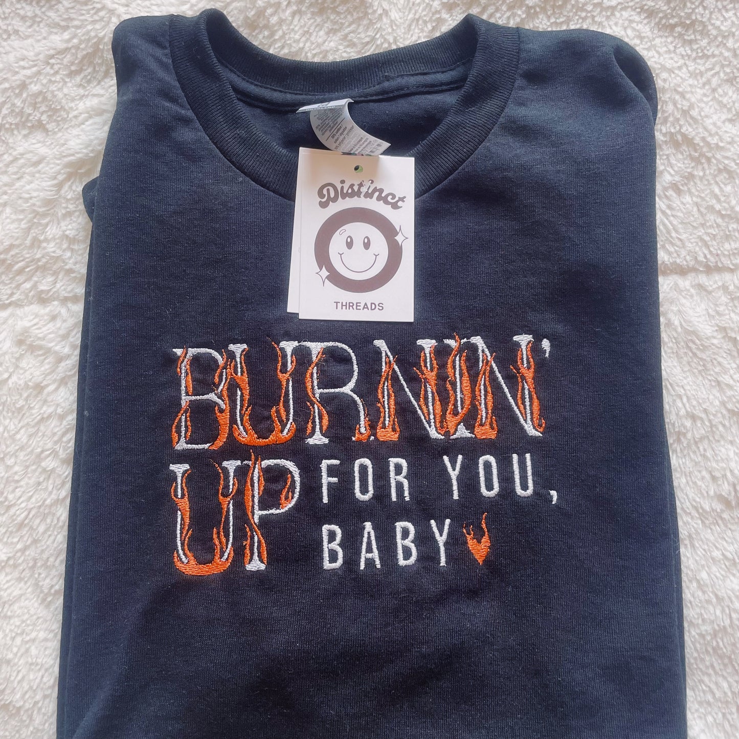 The JoBros Burnin' Up For You Inspired Embroidered T-Shirt