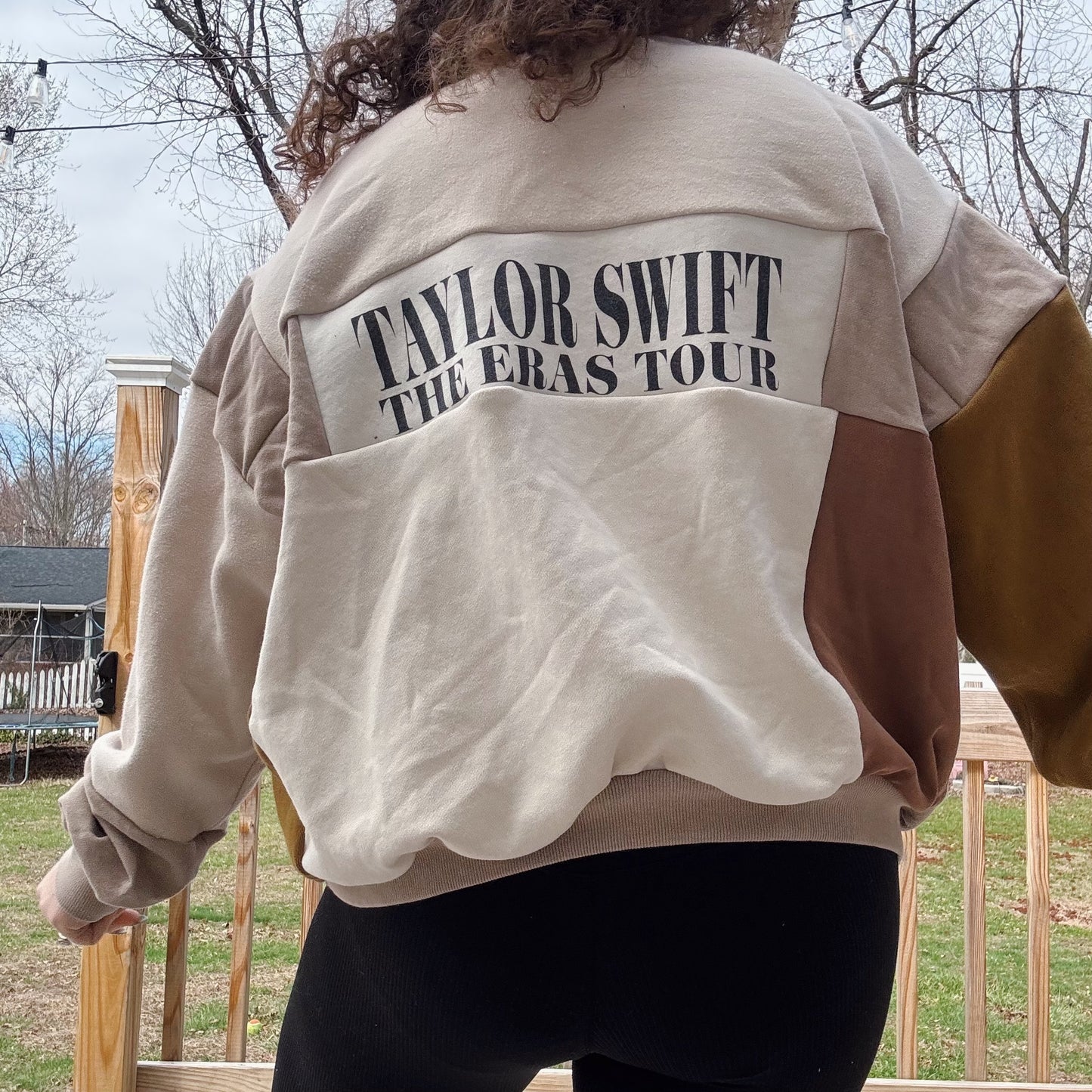 Taylor Patchwork Hoodie - Size XS-2XL