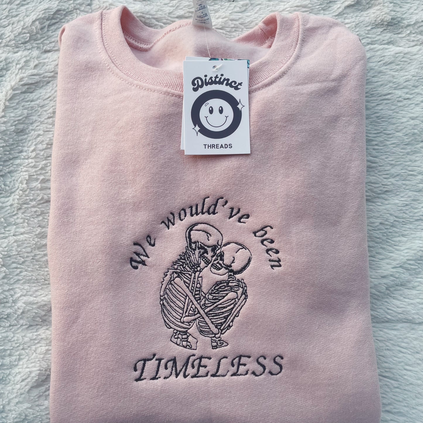 Timeless Taylor Inspired Embroidered Crewneck Sweatshirt