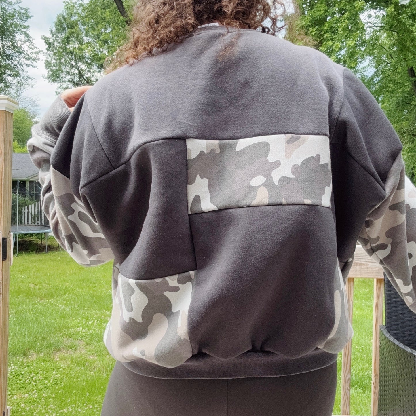 Everyone Watches Women's Sports Patchwork Crew - Size S-2XL