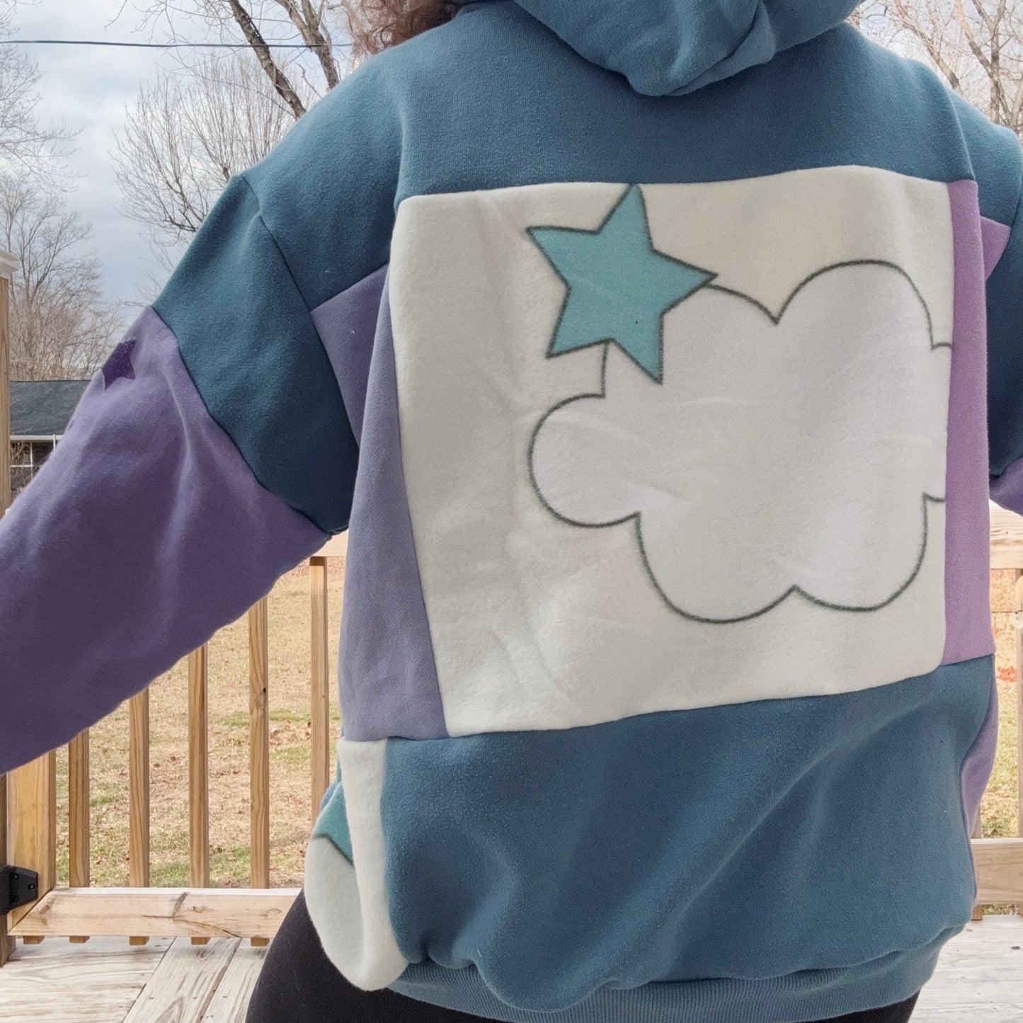 Floyd Patchwork Hoodie - Size XS-XL