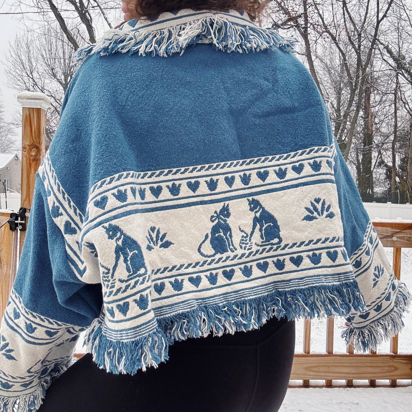 Karma Is A Cat(rdigan) Reworked Cardigan - Size S-2XL