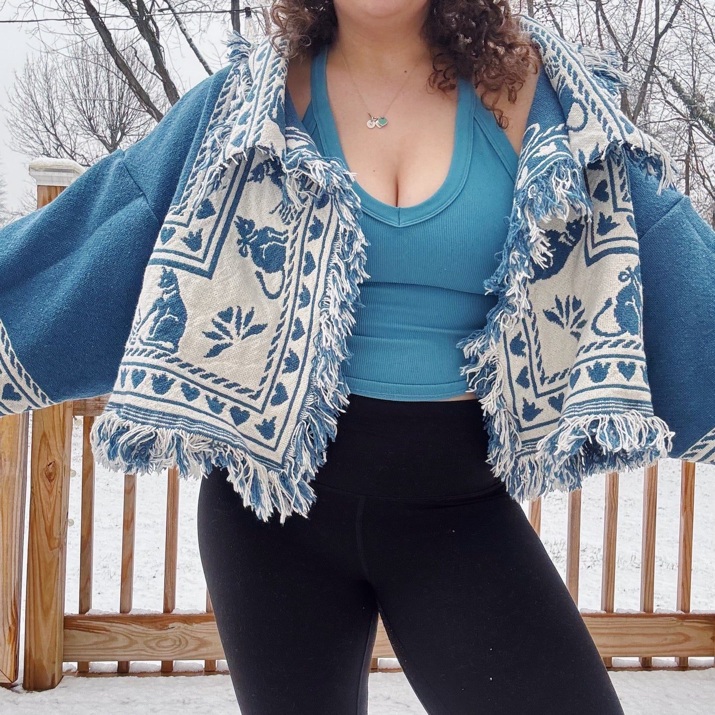 Karma Is A Cat(rdigan) Reworked Cardigan - Size S-2XL