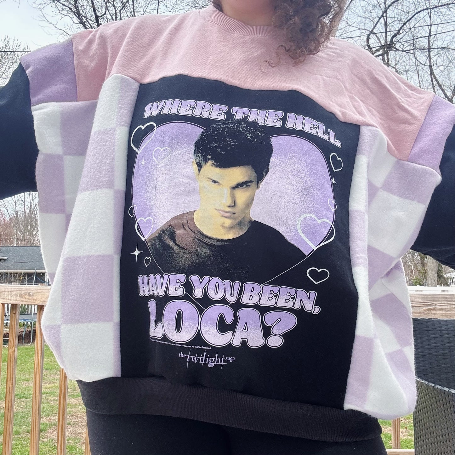Bella Where The Hell You Been Loca? Patchwork Crew - Size S-3X