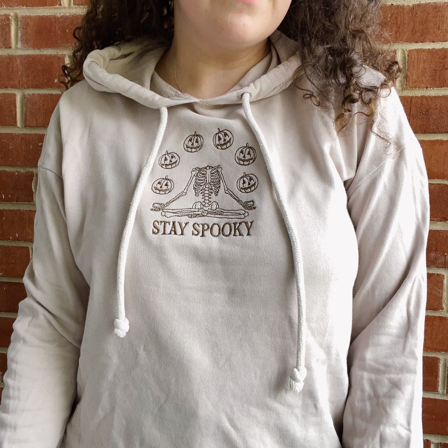 Stay Spooky Universal Threads Embroidered Hoodie - Size Medium