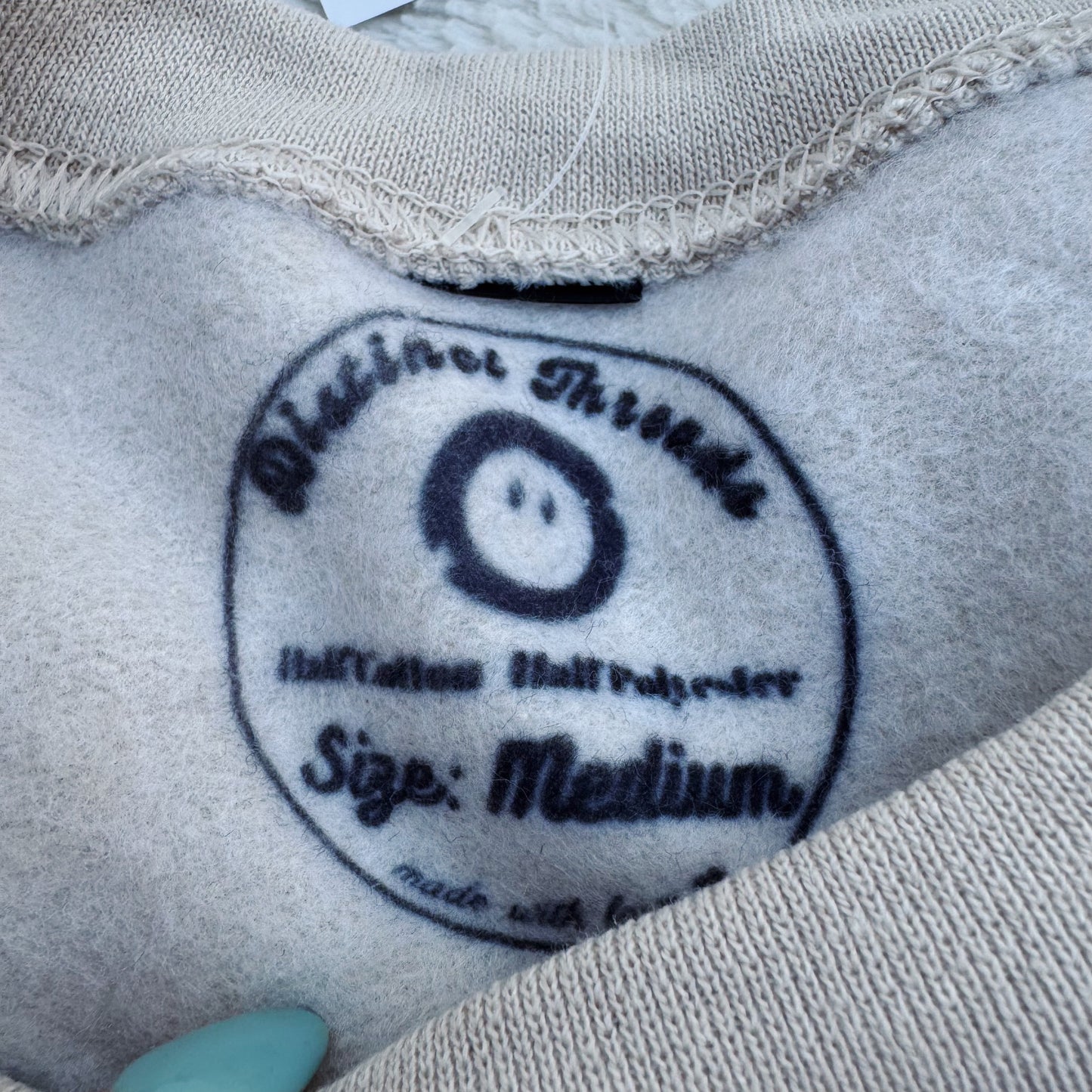 Hot Girls Have Grandma Hobbies Ready To Ship Embroidered Crew - Size Medium