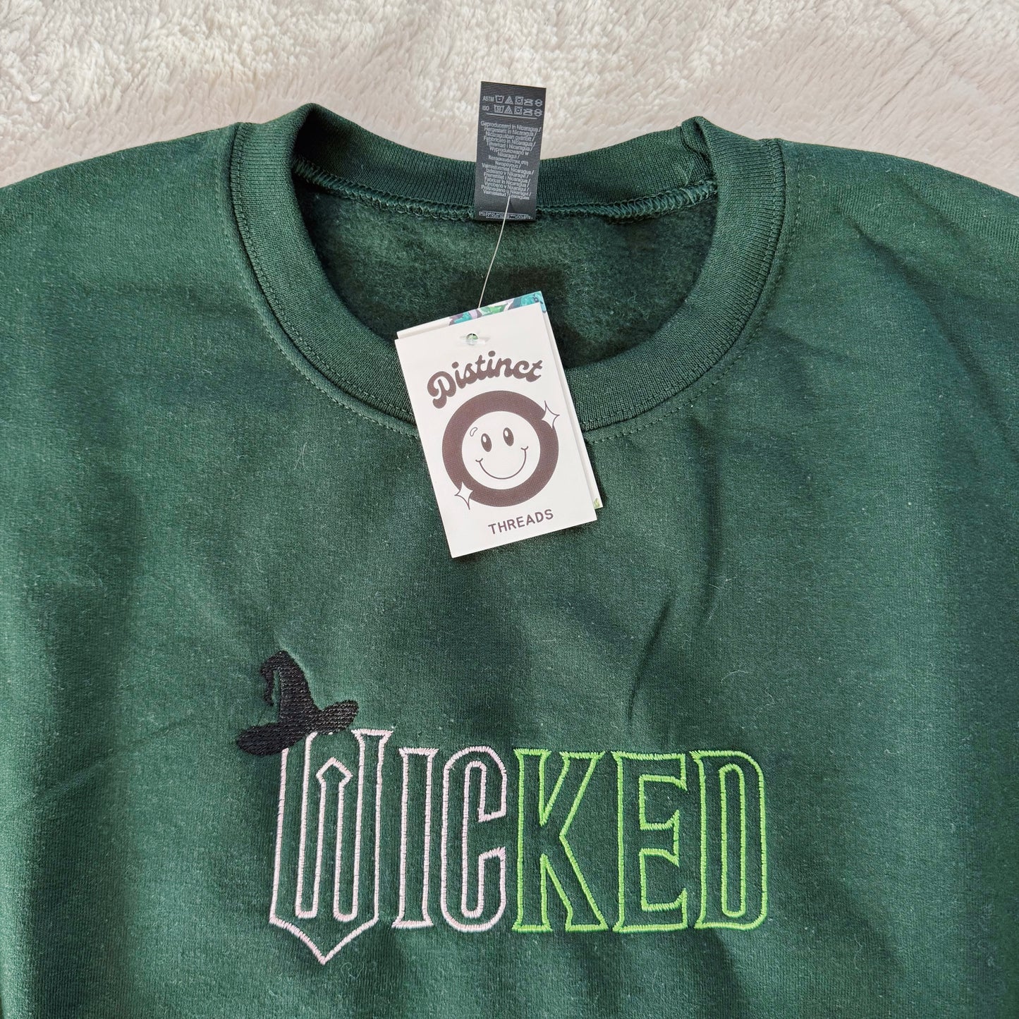 Wicked Ready To Ship Embroidered Crew - Size Medium