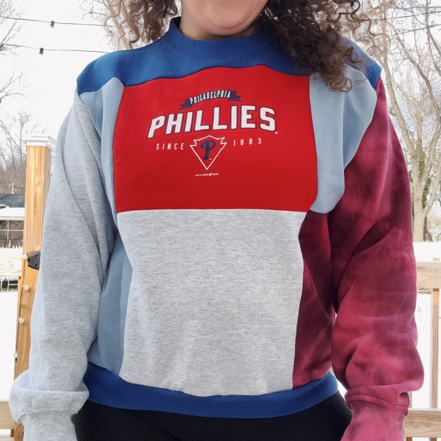 Phils Patchwork Crewneck - Size XS-M