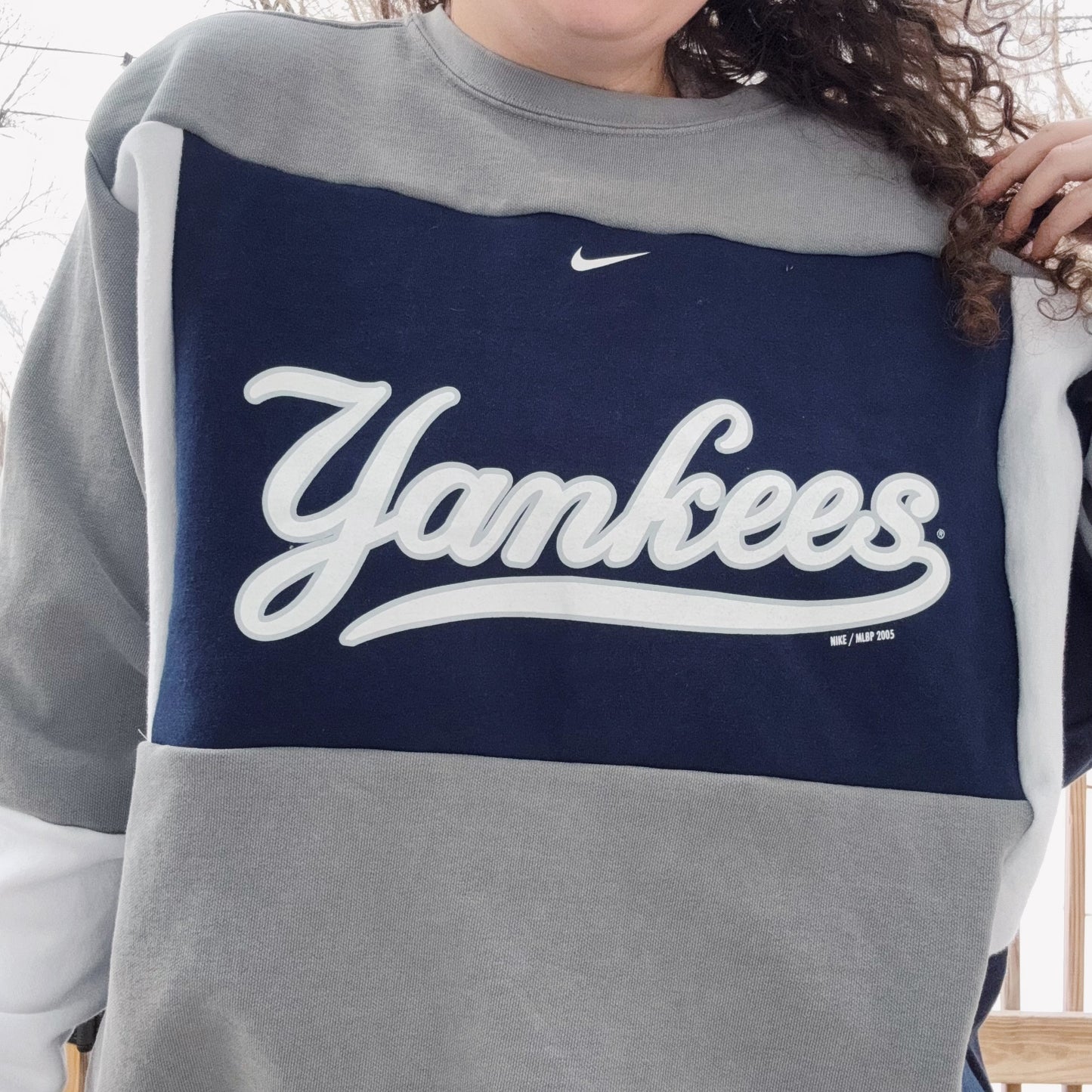 Yanks Patchwork Crewneck - Size XS-XL