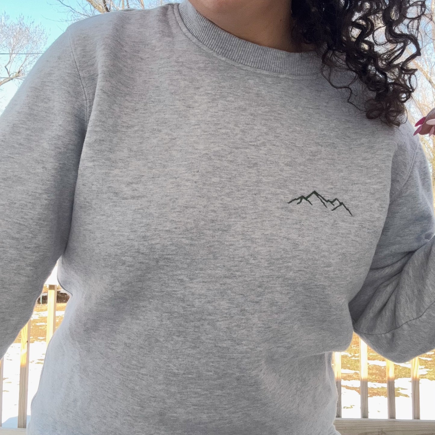 Skiier Tapestry Crew - Size XS-M