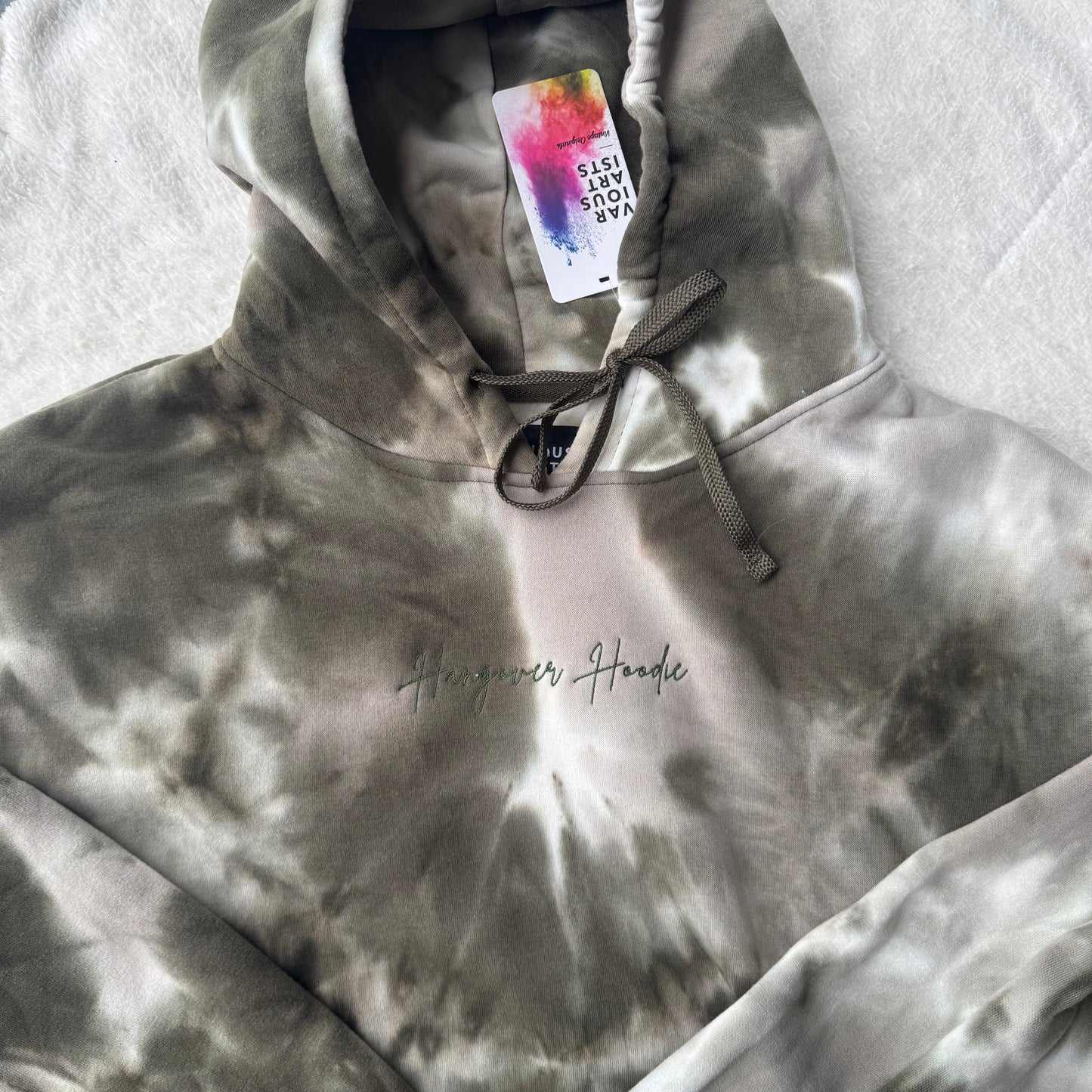 Hangover Hoodie Ready To Ship Embroidered Hoodie - Size Large