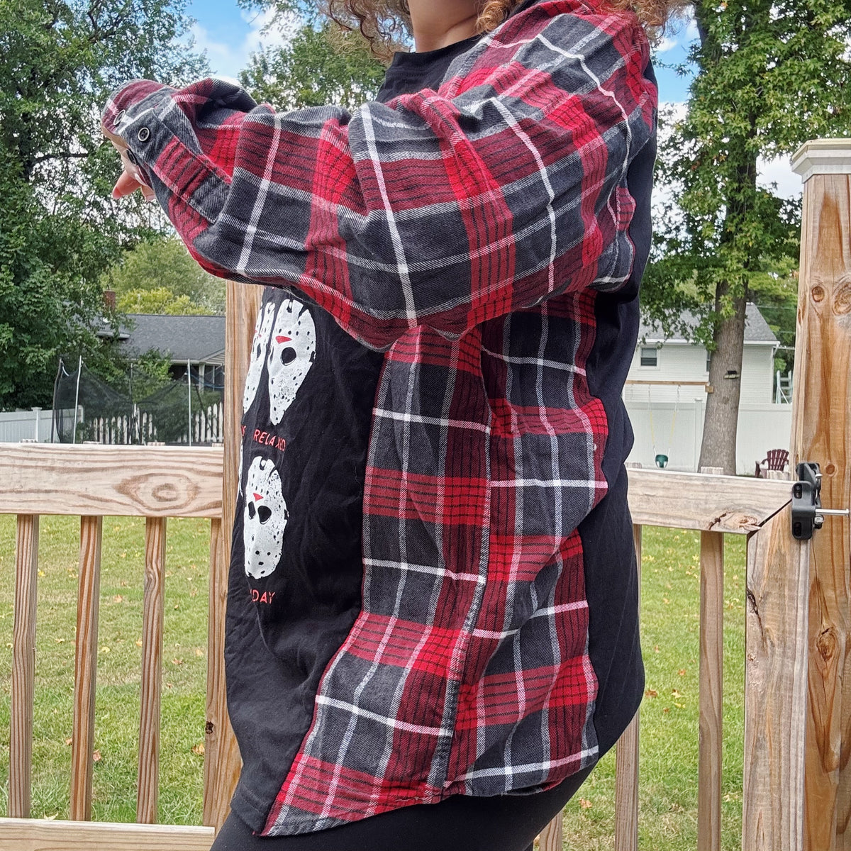 Jason Moods Flannel Tee - Size S-XL