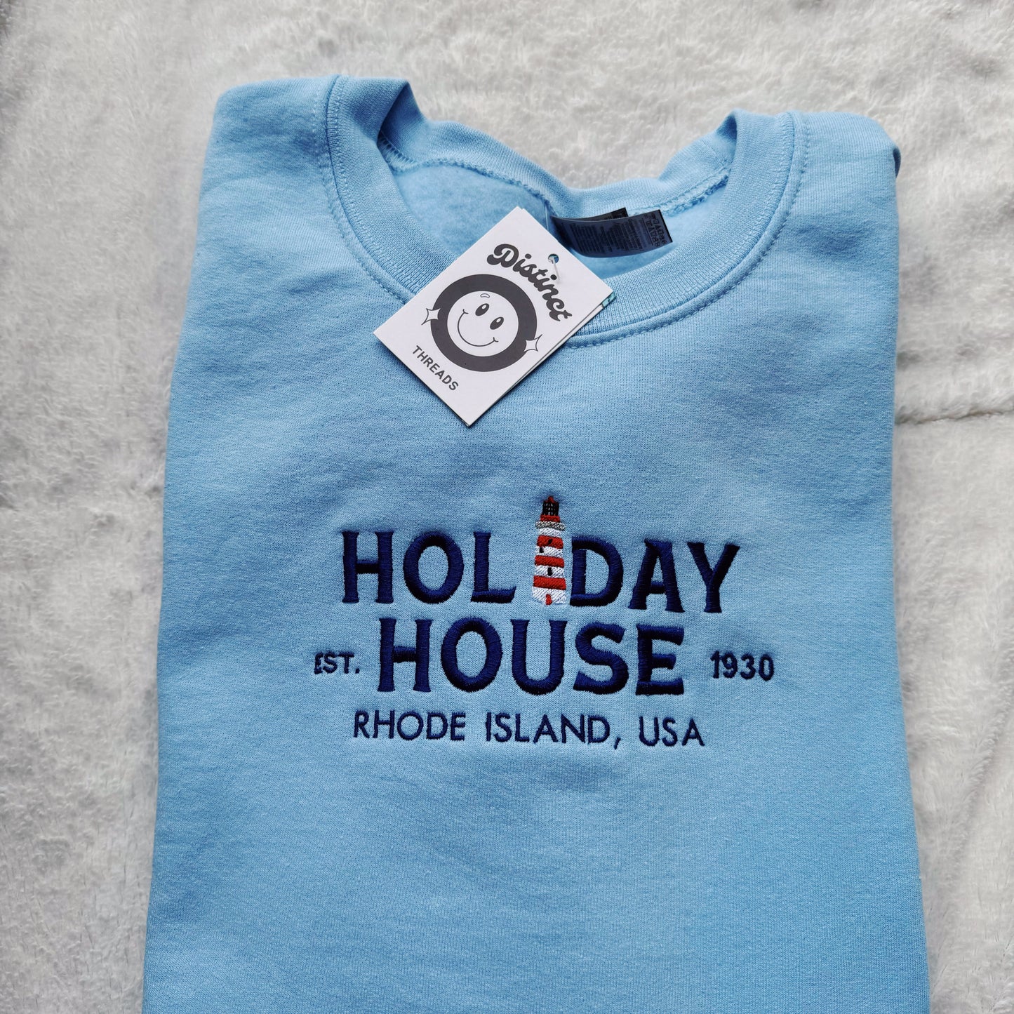 Holiday House Taylor Inspired Embroidered Crewneck Sweatshirt