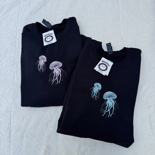 Jellies Embroidered Crewneck Sweatshirt