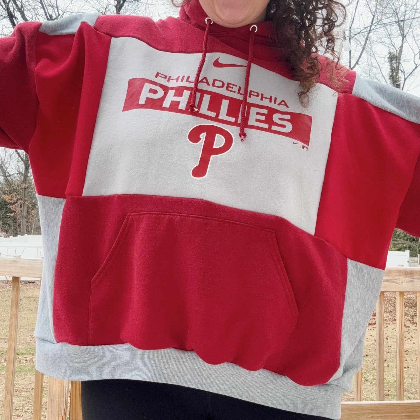 Phils Patchwork Hoodie - Size XS-2XL
