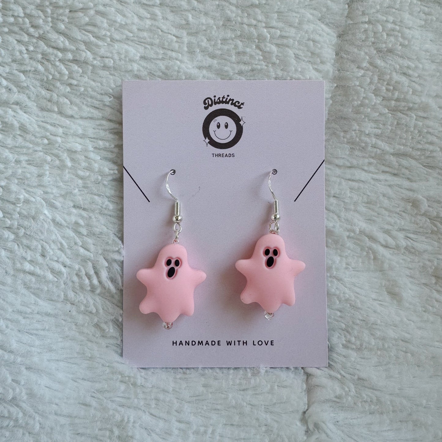 Ghost Dangly Earrings