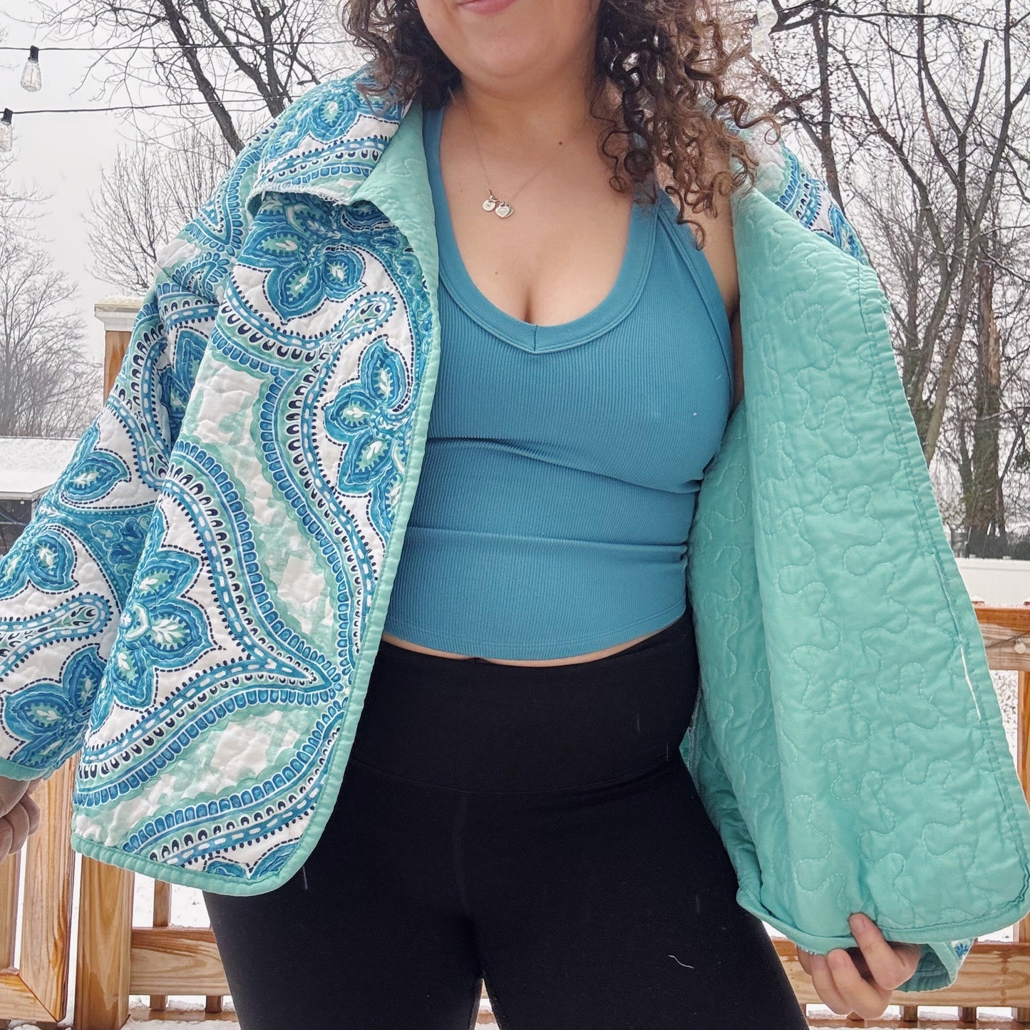 Quilted Dream Reworked Jacket - Size M-2XL