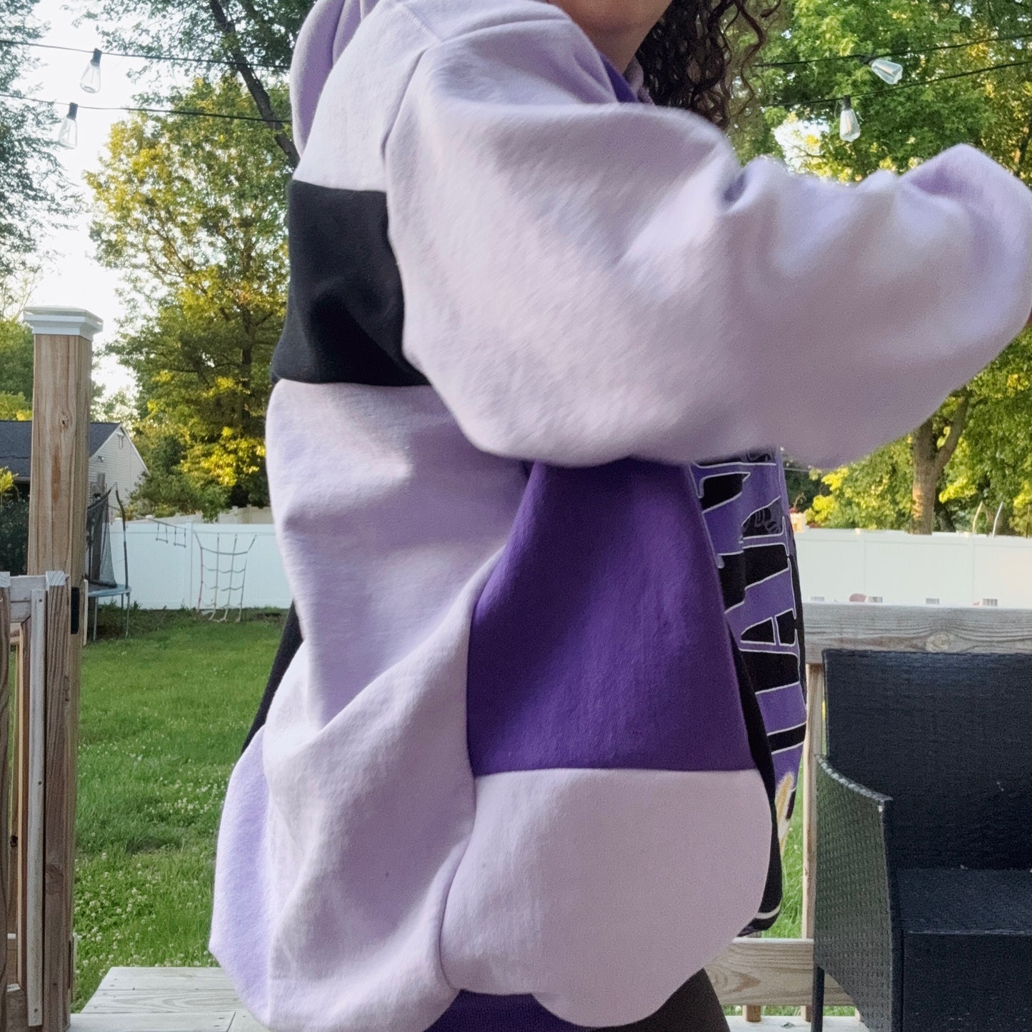 Part-Time Popstar Patchwork Hoodie - Size S-XL