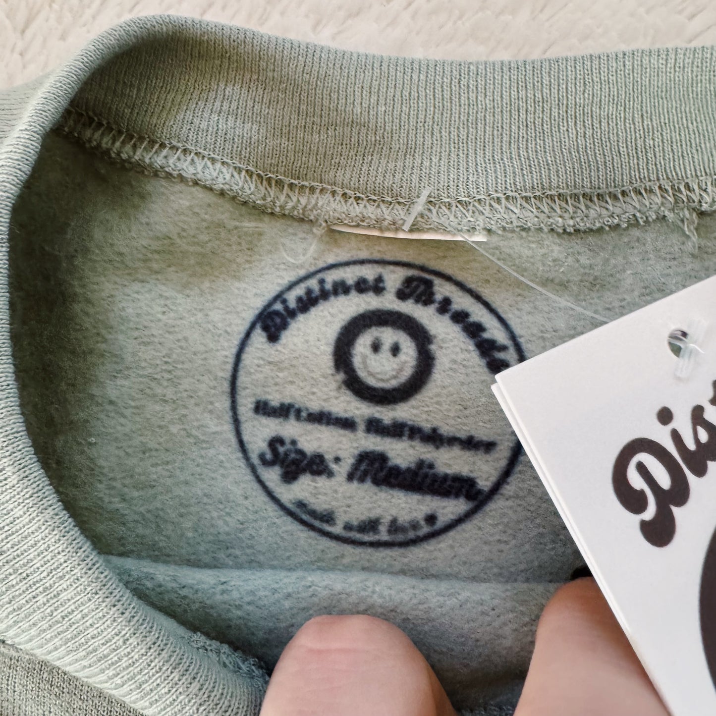 Tis' The Damn Season Ready To Ship Embroidered Crew - Size Medium