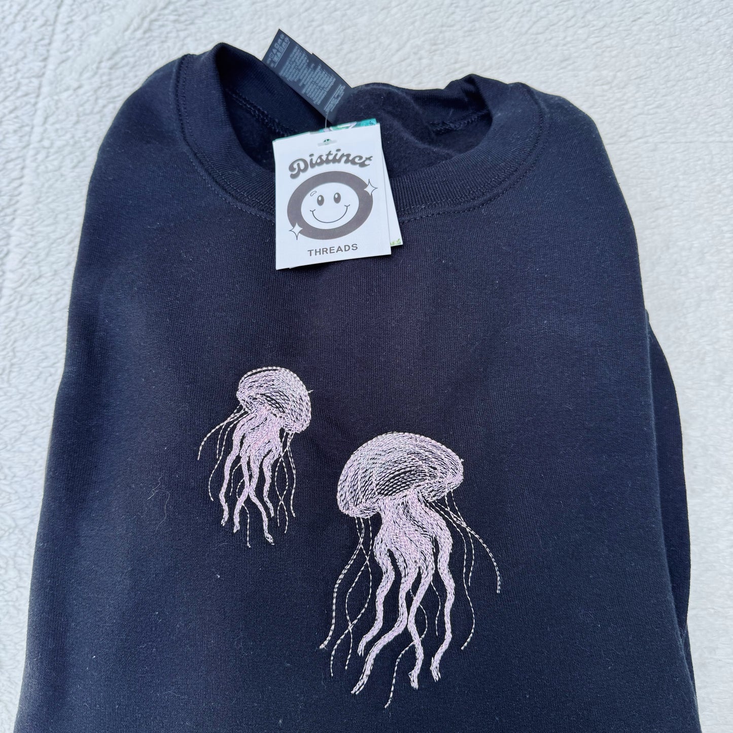 Jellies Embroidered Crewneck Sweatshirt