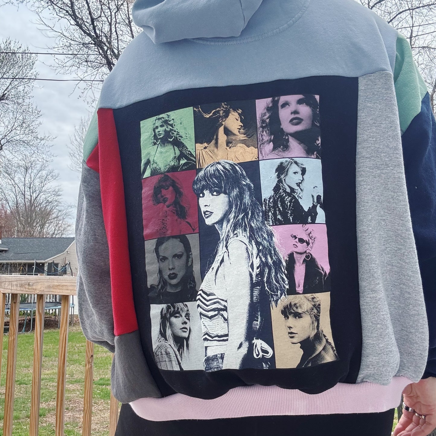 Ultimate Eras Patchwork Hoodie - Size XS-2XL