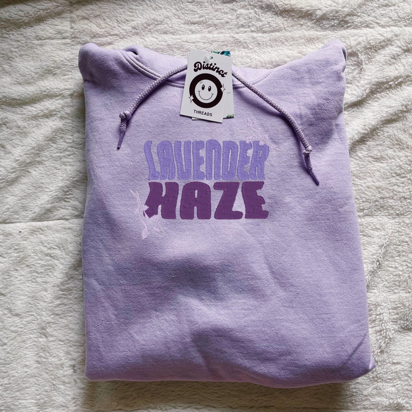 Lavender Haze Taylor Inspired Embroidered Hoodie