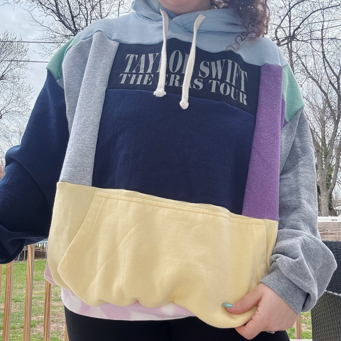 Ultimate Eras Patchwork Hoodie - Size XS-2XL