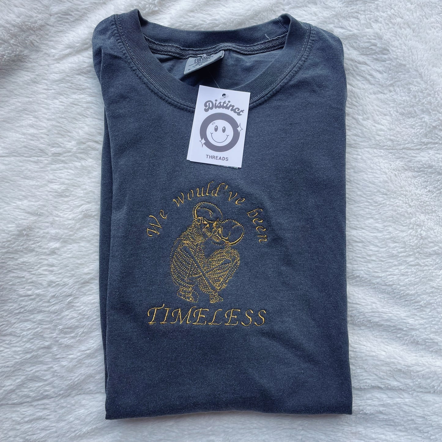 Timeless Taylor Inspired Embroidered T-Shirt